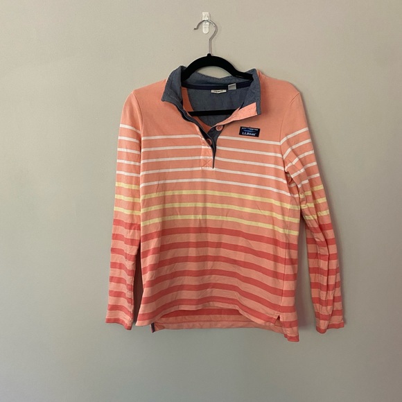 2/$40 LL Bean Classic Rugby Sweater - Picture 2 of 5